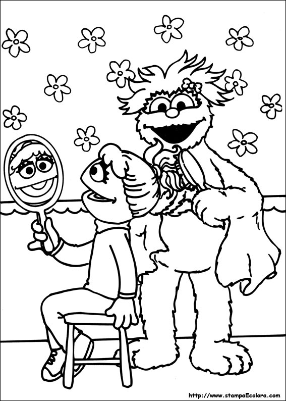 Disegni Sesame Street